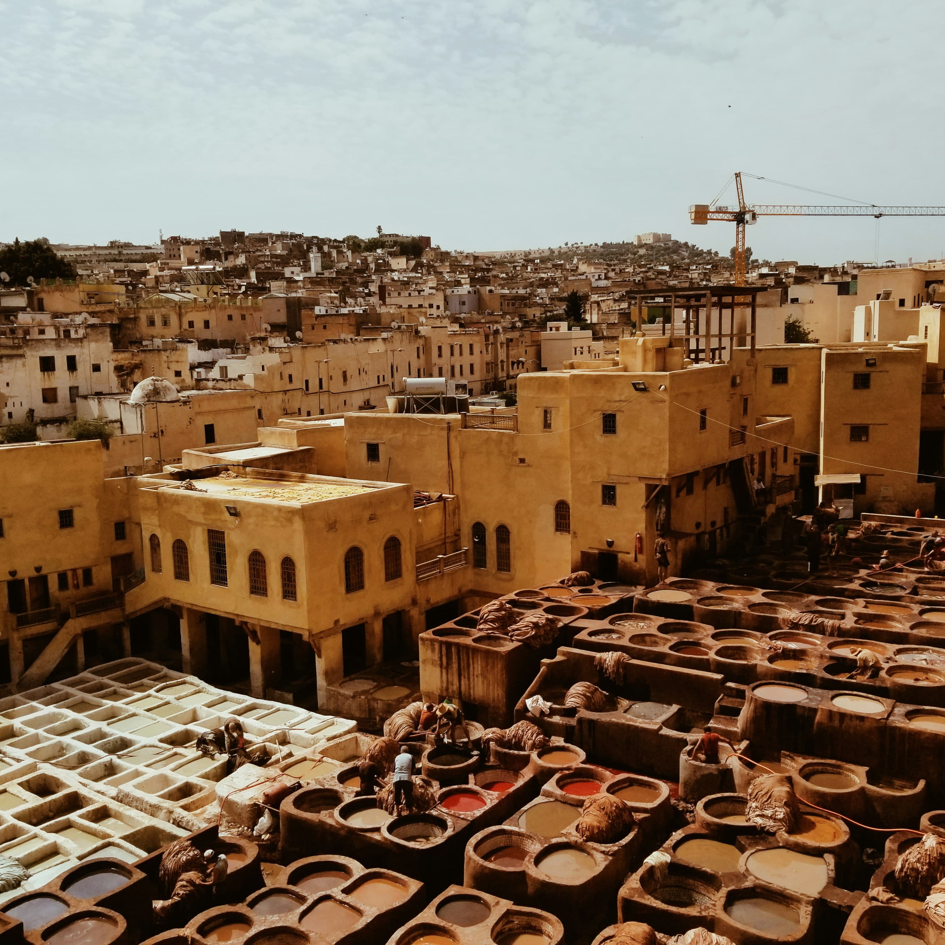 Paysage urbain de Fès